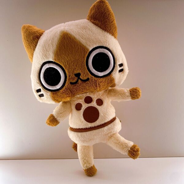モンスターハンター アイルー ポージングぬいぐるみ ボーン入り モンハン 猫