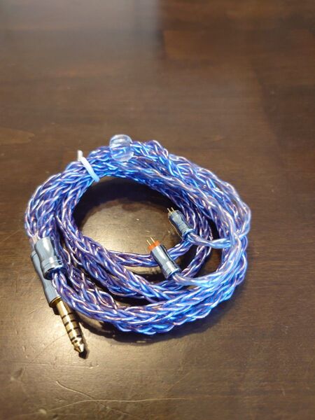 NICEHCK Spacecloud 2pin 4.4mm 中華イヤホンケーブル