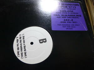 【rare/white only remix】krs one/step into a world/alkaholiks hip hop drunkies/jay z who you wit