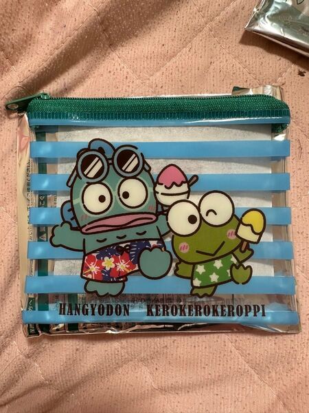 スシロー はぴだんぶい ハンギョドン けろっぴ ポーチ