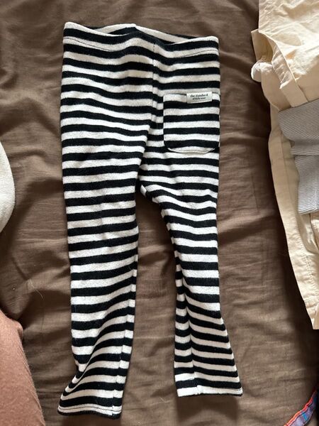 digreen 韓国子供服 S 90cm ボーダーレギンス