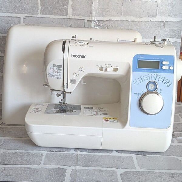 美品! brother ブラザ− コンピューターミシン B-500(CPV03) 分解整備済