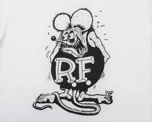 UTS95ラットフィンクM半袖TシャツR.F.正規品RAT FINKエドロスED ROTHホットロッド ねずみ ムーンアイズ