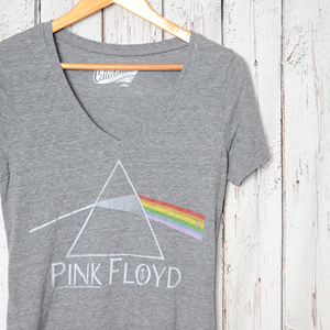 GS9111 ピンクフロイド PINKFLOYD Tシャツ レディース S 肩幅38 メール便可 xq