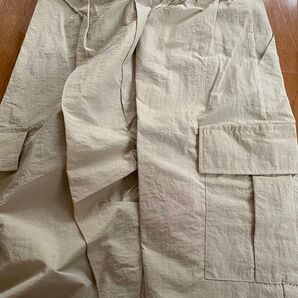 フォーシー for/c はっ水裾ドロストナイロンカーゴパンツ パンツ (L)