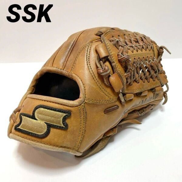 【良型】SSK 軟式 野球 内野手用 グローブ 右投げ