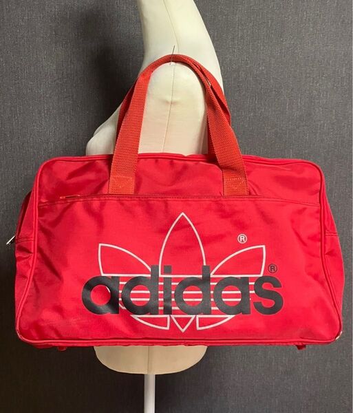 入手困難 80s adidas アディダス ボストンバッグ ビンテージ 希少