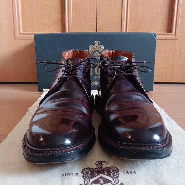 新着【極美品】Alden1339 オールデンコードバンチャッカーブーツ