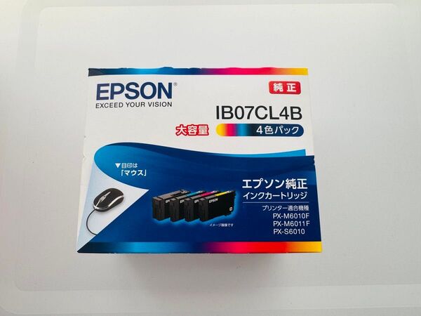 エプソン EPSON インクカートリッジ 大容量 IB07CL4B