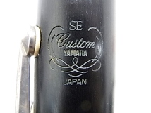 e4256　クラリネット　YAMAHA CUSTAM SE　ヤマハ　カスタム　保管箱　未整備品_画像3