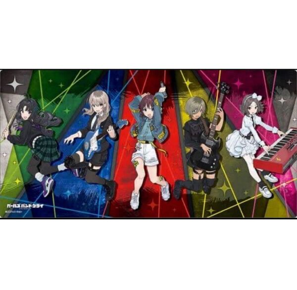 【新品未使用】ガールズバンドクライ トゲナシトゲアリ ラバーマット プレイマット