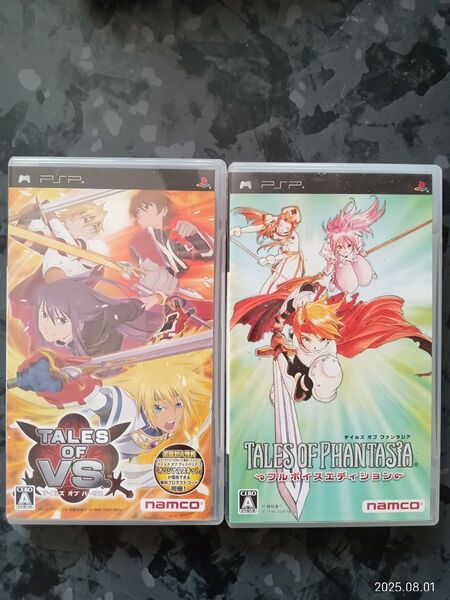 2個セット PSP テイルズ オブ VS. / ファンタジア