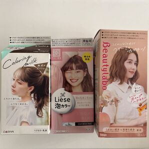 ヘアカラー3点セット リーゼ泡カラー ダリヤヘアカラー ビューティーラボ