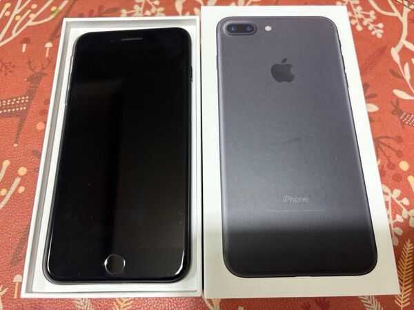 iPhone7Plus 128GB Black SIMロック解除済