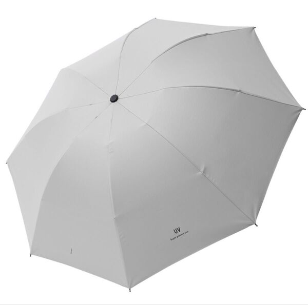 日傘 晴雨兼用 紫外線対策 折りたたみ傘 UVカット ワンタッチ 雨傘 レディース メンズ ホワイト 白 自動開閉