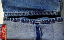 t382/LEVIS501MADE IN U.S.A.ハチマルオールド 80's 裾チェーン CARE~ 謎！_画像3