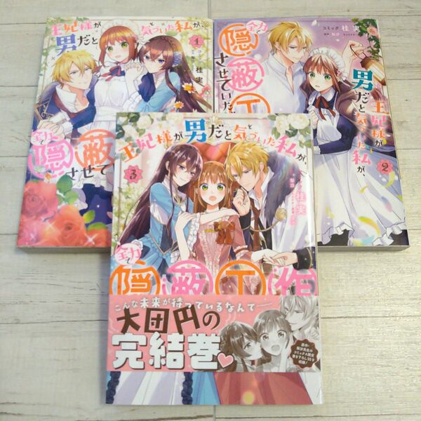 王妃様が男だと気づいた私が、全力で隠 全巻セット (ZERO-SUMコミックス) 梨沙