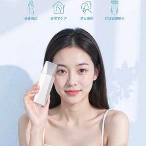 電動シェーバー 女性 無痛脱毛 安全 3in1多機能ヘッド Type-C充電式 IPX7全身防水 乾湿両用 水洗い可能