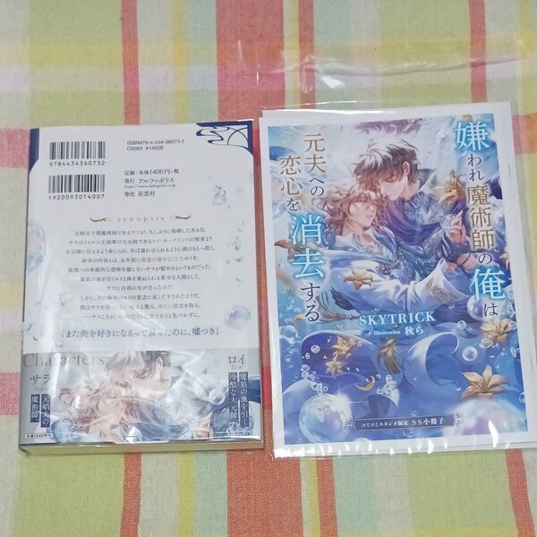 嫌われ魔術師の俺は元夫への恋心を消去する (&arche NOVELS) SKYTRICK/〔著〕