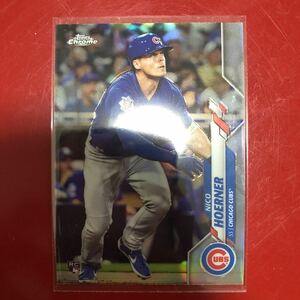 2020 Topps Chrome Nico Hoerner リフラクター ルーキーカード