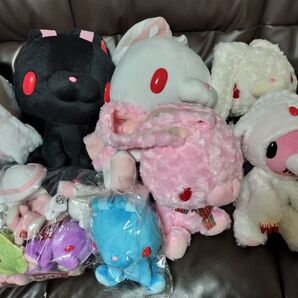 9:50 更新 激レア 汎用うさぎ グルーミー 大量 ぬいぐるみ リュック パスケース 森チャック チャックスGP