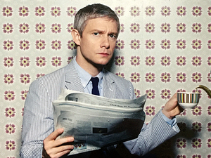 【送料込み・即決】マーティン・フリーマン｜切り抜き 2P｜Cut 2015年 10月号｜Martin John Christopher Freeman SHERLOCK シャーロック