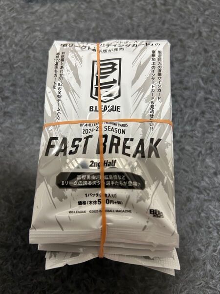 イベント購入品 未開封 20パック BBM×B.LEAGUE 2024-25 SEASON FAST BREAK 2nd Half