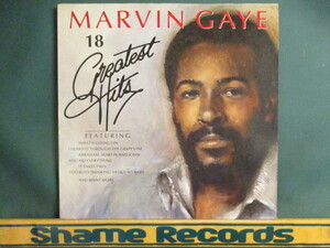 Marvin Gaye ： 18 Greatest Hits LP // What's Going On / Let's Get It On / BEST / 落札5点で送料無料