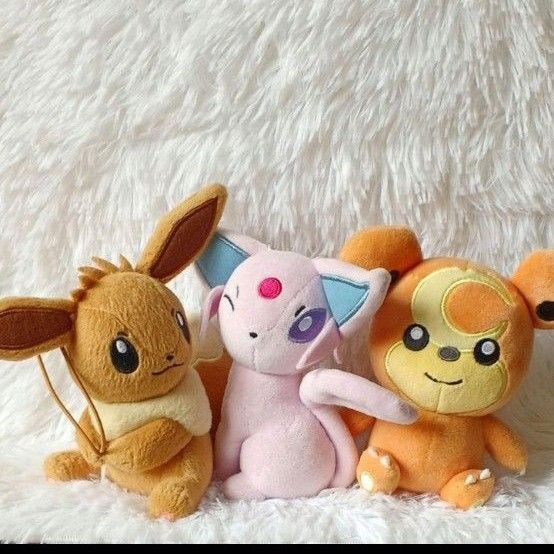 ポケモン ぬいぐるみ エーフィー ヒメグマ イーブイ おまとめ