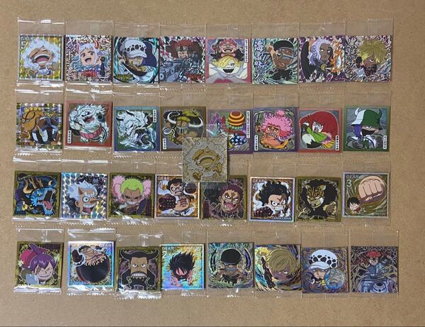 にふぉるめーしょん ワンピース 大海賊シールウエハース LOG.6 全33種 コンプリート