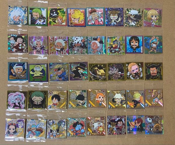 にふぉるめーしょん ワンピース 大海賊シールウエハース LOG.9 全40種 コンプリート