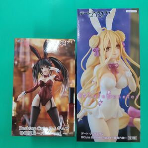 デート・ア・ライブ フィギュア 星宮六喰 & 時崎狂三 2個セット バニーver. 【新品未開封】
