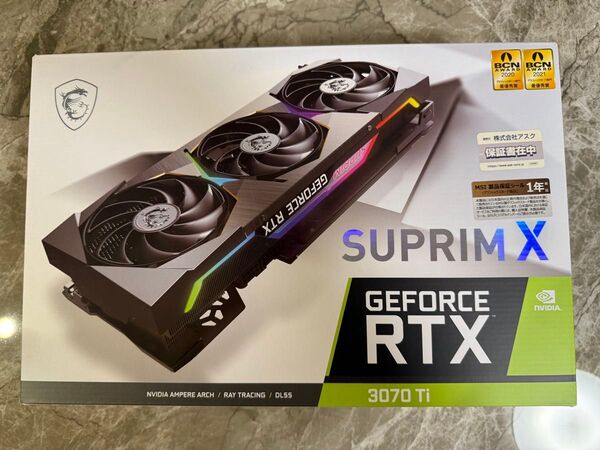 MSI RTX3070 Ti SUPRIM X 8G 中古美品