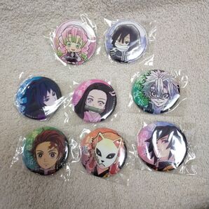 鬼滅の刃 CANバッジ とじコレ缶バッジ 花鳥風月 缶バッチ