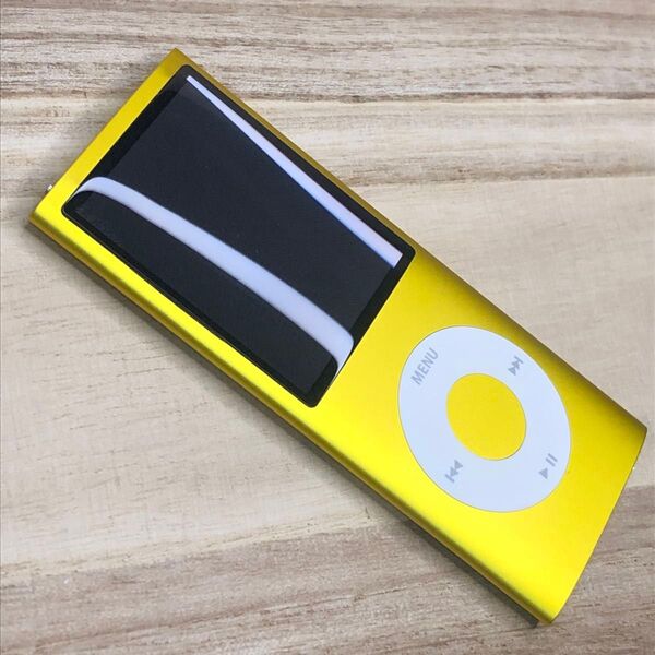 ジャンク Apple iPod nano アップル アイポッド イエロー 8GB 黄色 金色 ゴールド