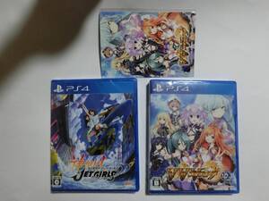 新品　※送料無料　PS4　ブイブイブイテューヌ初回特典付き　神田川JET GIRLS　２点セット　