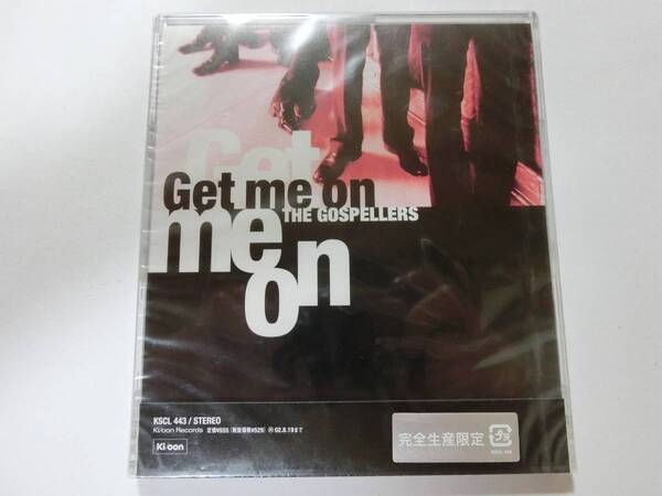 新品 CD ※完全生産限定盤 ゴスペラーズ/GOSPELLERS 「Get me on」 ★値下げ相談・セット販売希望等あればお気軽にどうぞ★