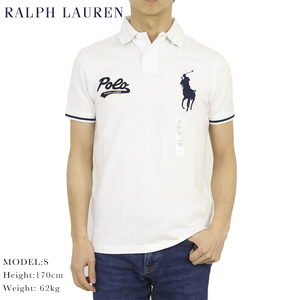 新品 アウトレット 528 Mサイズ メンズ 半袖 シャツ polo ralph lauren ポロ ラルフ ローレン ビッグポニー 刺繍 半袖 カノコ