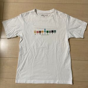 マインクラフト Minecraft 半袖Tシャツ Tシャツ 白 サイズ140 キッズ 子供