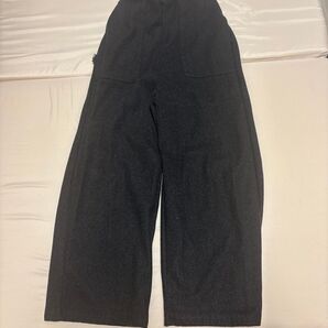 ワイドパンツ グレー