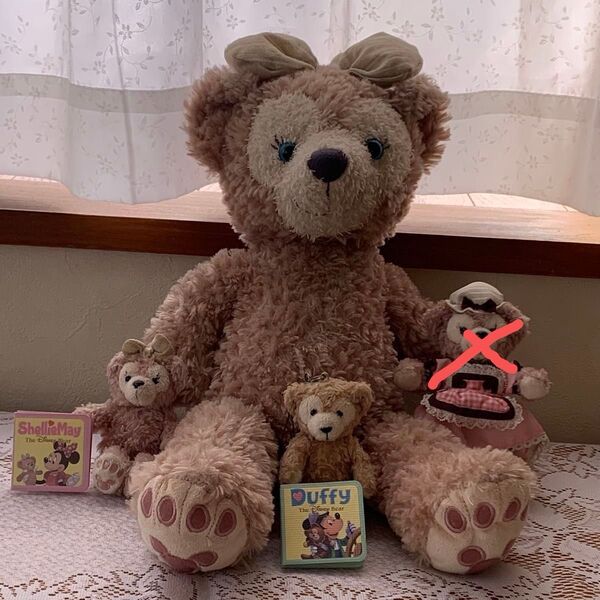 ダッフィー シェリーメイ ぬいぐるみ 3点セット