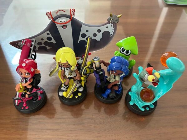 amiibo アミーボ スプラトゥーンシリーズ 6個セット Nintendo Switch