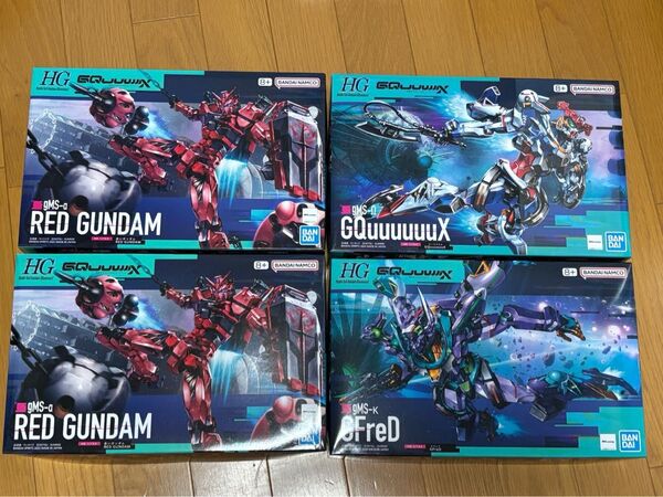 HG ジフレド 赤いガンダム ジークアクス ガンプラ 未組立