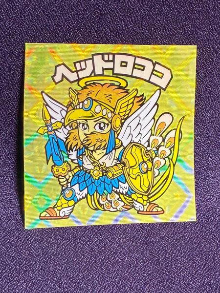 ヘッドロココ 金スクエア ビックリマンシール BM FOREVER