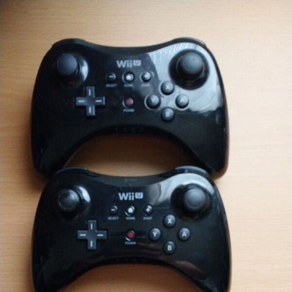 Wiiu proコントローラー 2個セット ブラック