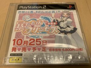 PS2体験版ソフト 暴れん坊プリンセス 体験版 非売品 未開封品 送料込み 角川書店 SLPM61018 PlayStation DEMO DISC not for sale