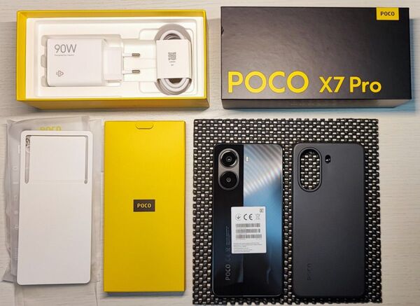 美品 POCO X7 Pro 12GB/512GB グローバルver Black
