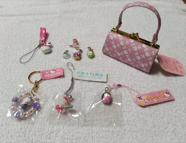 ★新品未使用品★キティちゃん キーホルダー ストラップ 詰め合わせ セット
