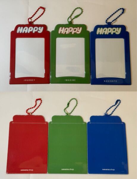 BTS ジン 『HAPPY』予約購入限定トレカホルダー 新品未使用 3点セット トレカケース
