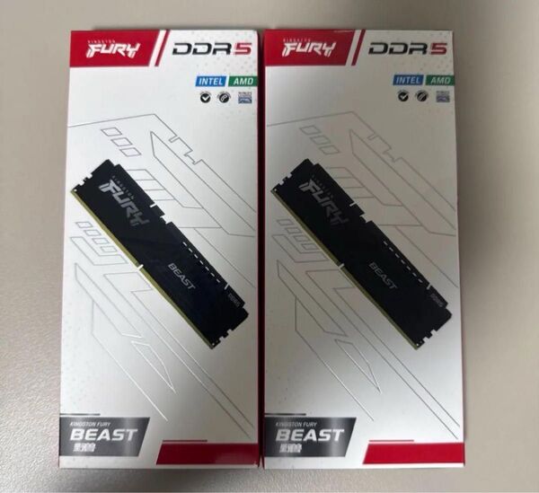 Kingston FURY BEAST DDR5 6000Mhz 16GB x2 Kingston FURY DDR5